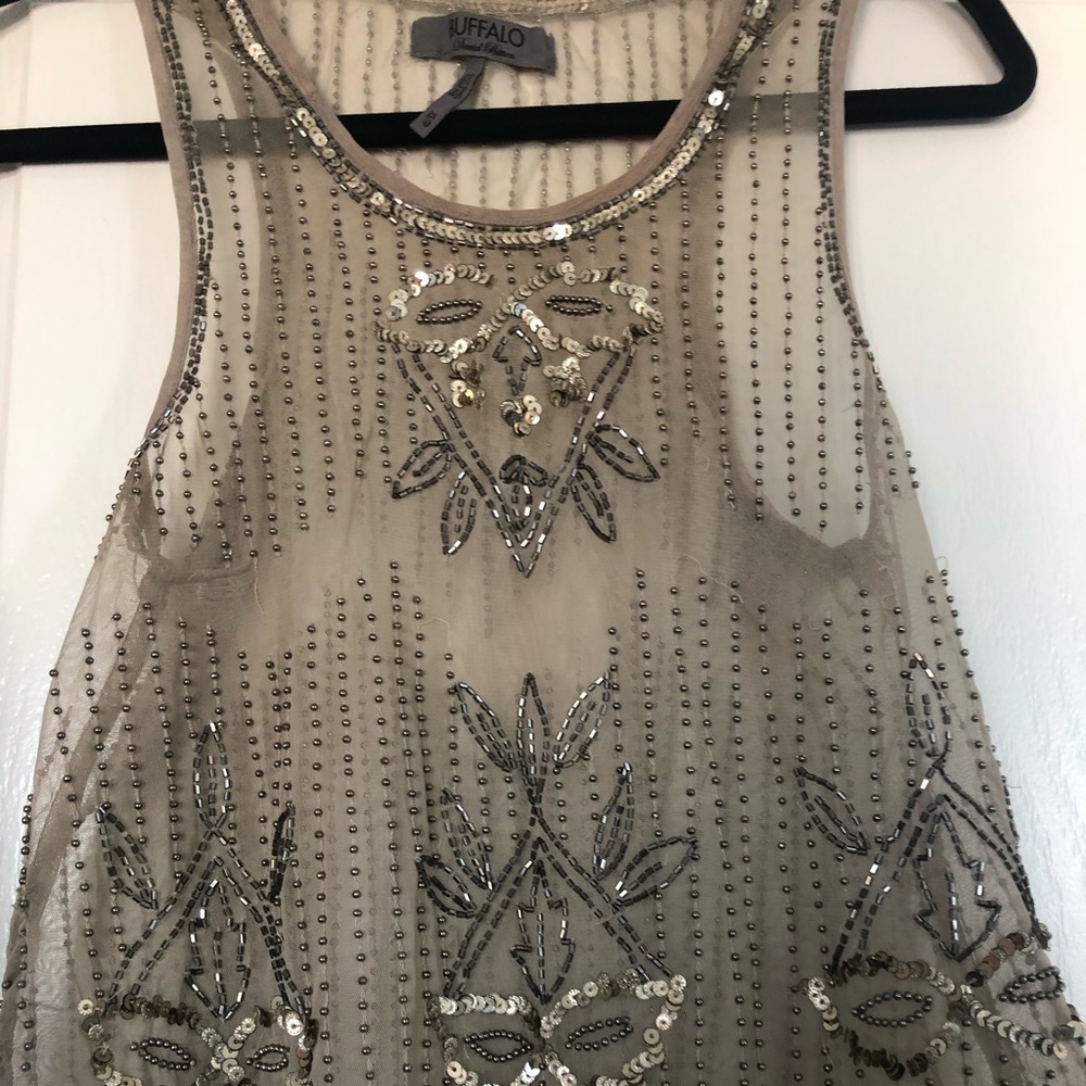 Hand stitched crop top